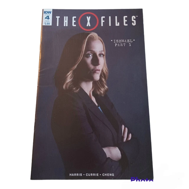 The X Files-Ishmael Part 1 Comic Book-IDW Issue 4-Sub Cover