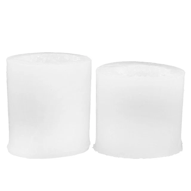 2 piezas moldes de silicona para velas hechos a mano molde para velas pastel plantilla modelo de cera