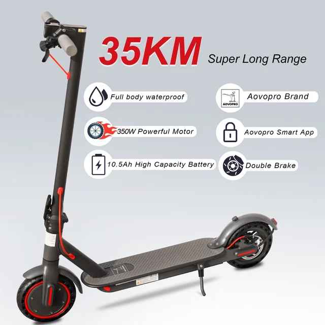 Trottinette électrique avec selle et led 120 watts rouge 02_0004608 - Sport