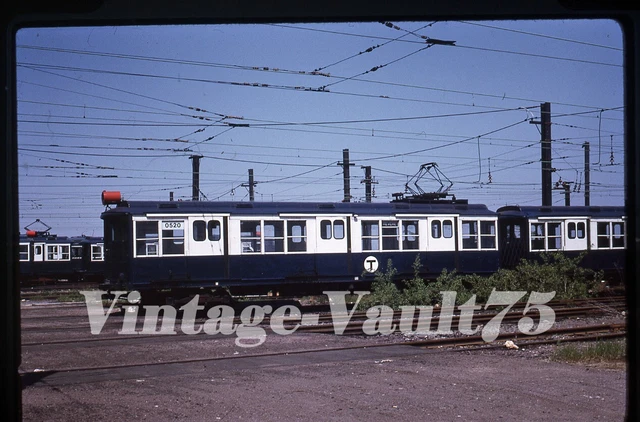 Original Slide Mbta 0520 Boston Subway Transit Kodachrome 1972