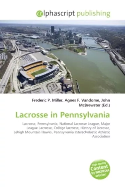 Lacrosse in Pennsylvania Frederic P. Miller (u. a.) Taschenbuch Englisch