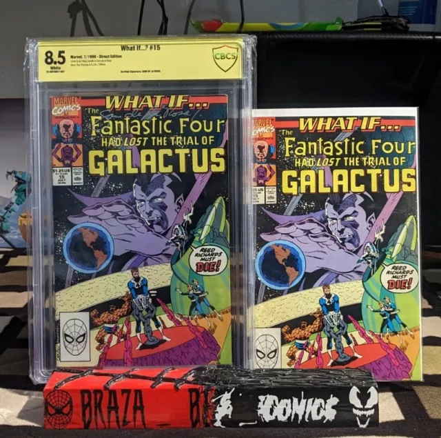 What If..? #15 | 8.5 CBCS| Signed By Sam De La Rosa | Jul. 1990 | Not CGC