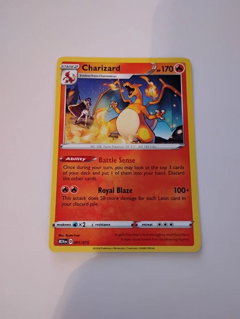 2025 MCDONALD’S HAPPY Meal Pokémon Dragon Discovery Base Charizard 2