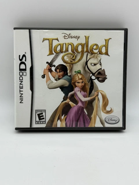 DISNEY TANGLED - Nintendo DS Game Complete Game Case And Manual Tested