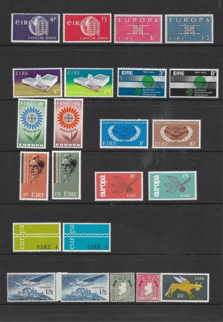 Eire Ireland 1960's mint collection