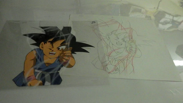 DRAGON BALL GT Anime Production Cel Original Animation Painting E-2028 ...