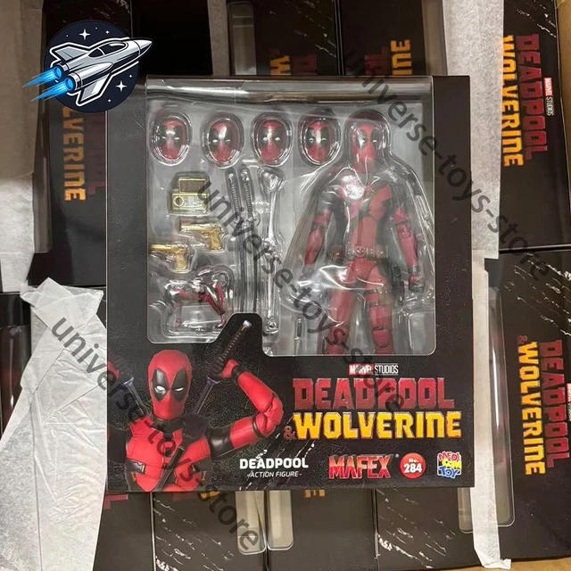 MAFEX NO.284 DEADPOOL & Wolverine Ver. Figura de acción de 6,3