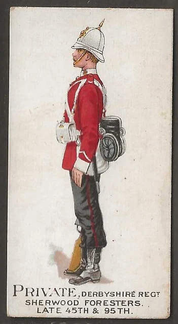 Gallaher-Types Of British Army 1897 (Battle Honours)-#08- Quality Card!!