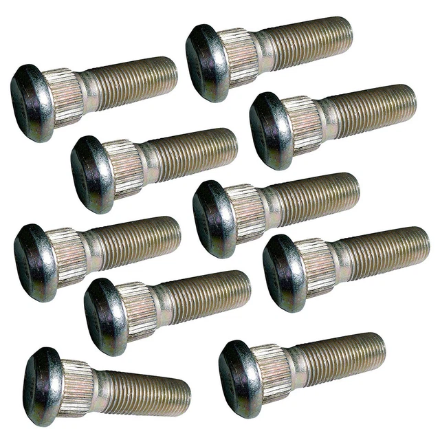 (10) Front Wheel Studs 453762R1 Fits Fordson Dexta C5NN1107F Fits Ford TW10 TW20