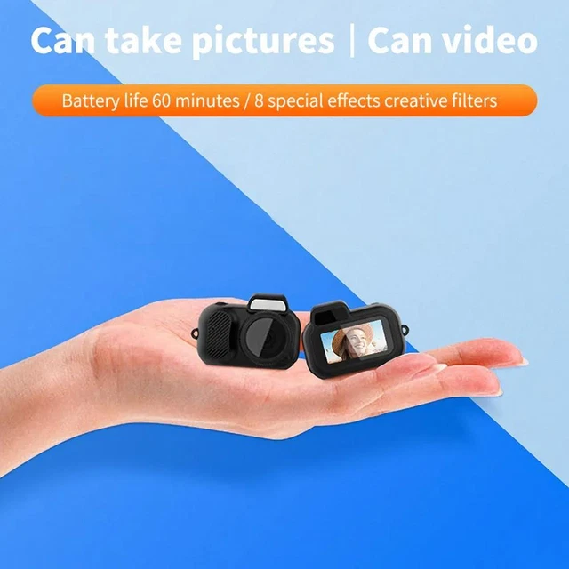 Mini fotocamera per interni esterni HD 1080P portatile vintage piccola fotocamera videoregistratore✨2