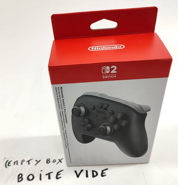 Boîte Vide Wii Motion Play – Pack Jeu + Manette Rouge, Avec Notices Et Code VIP