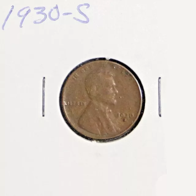 1930-S Abraham Lincoln Small Cent