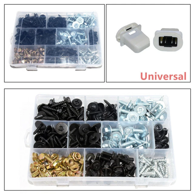 220X M4 M5 M6 Mixed Car Body Fender Metal Self Tapping Screw Rivet Fastener Part