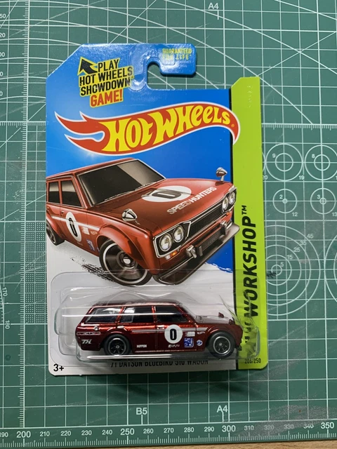 Hotwheels 2014 STH ’71 DATSUN 510 WAGON 2014 HOTWHEELS '71 DATSUN BLUEBIRD 510 WAGON SUPER TREASURE