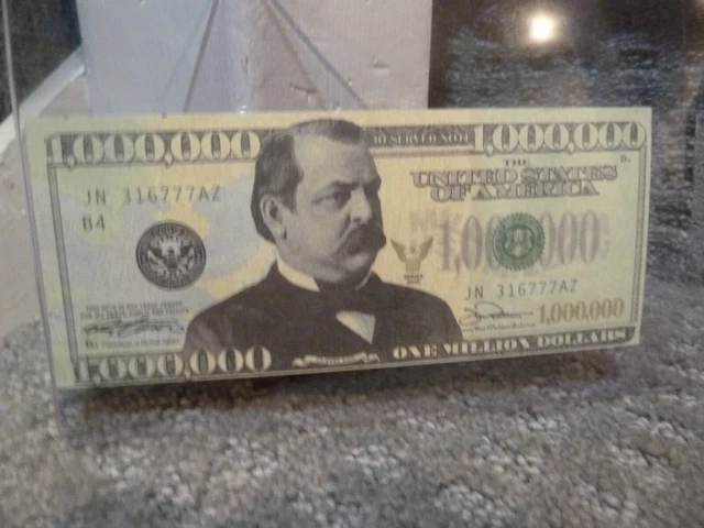Sword In Stone Million Dollar Bill – Novelty Funny Money With FREE Protective Sleeve