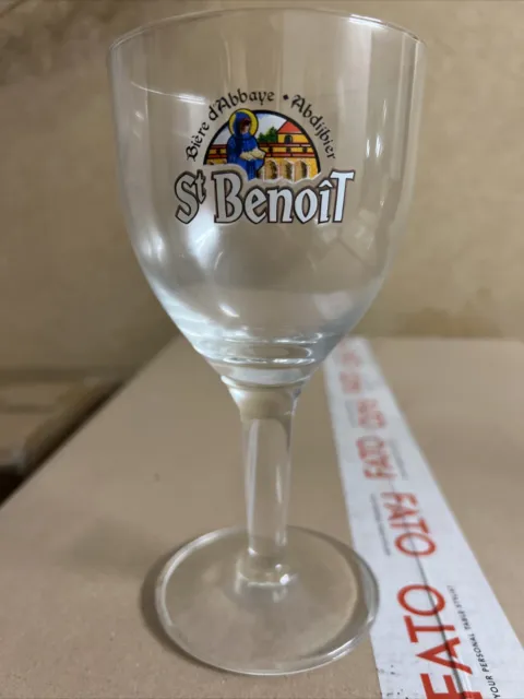 6 Bicchieri Calici Birra - ST. BENOIT - 0,3 L.