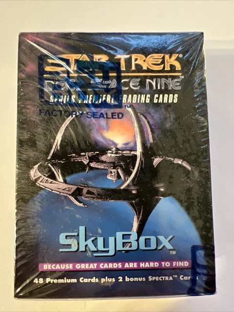 NEW SEALED Star Trek Deep Space Nine Skybox 48 Trading Cards 1993