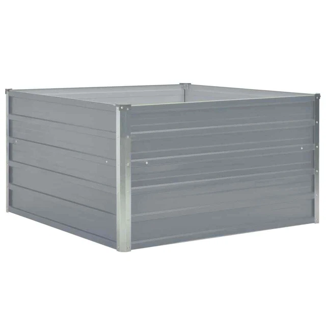 Metall Hochbeet Pflanzbeet Gartenbeet Gemüsebeet Blumenbeet Kräuterbeet Beet 11