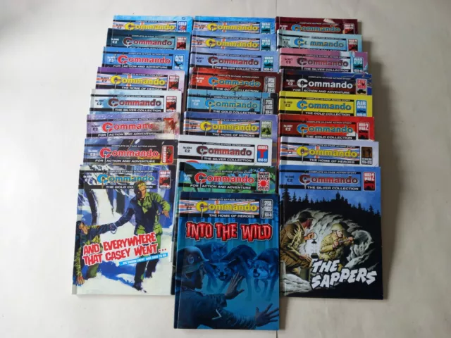 commando comics job lot bundle x25