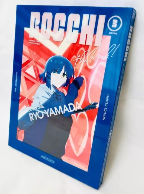 BOCCHI THE ROCK Vol.3 First Limited Edition Blu-ray Soundtrack CD Booklet Japan
