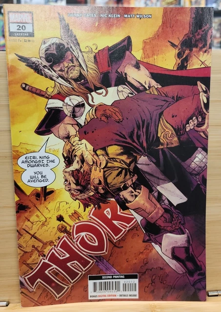 Thor #20 (Marvel 2022/ 2020) Cates/ 2Nd Print Variant/ Vf-Nm