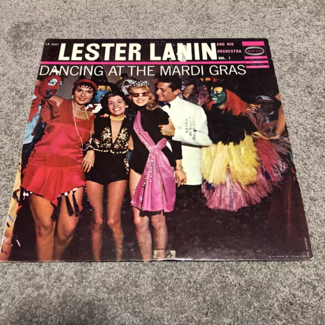 Lester Lanin And His Orchestra Dancing At The Mardi Gras Vol 7 Lp Vinyl Record