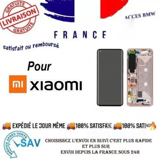 Écran LCD + Vitre Tactile Pour Xiaomi Mi Note 10 Lite - Blanc, Neuf Avec Garantie