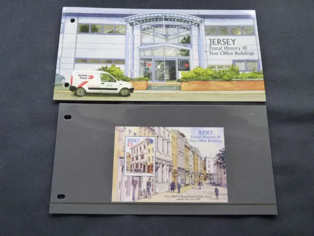 Jersey Presentation Pack. 2009 Jersey Postal History. Sg Ms1442 Mnh