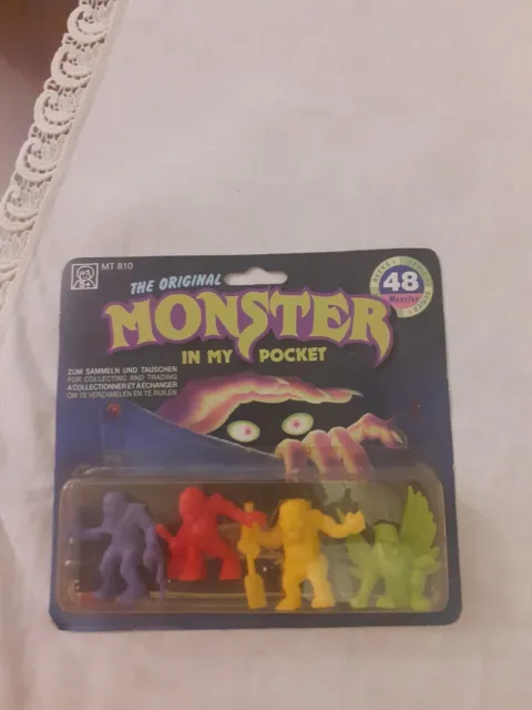 Monster In My Pocket Series 1 Edizione Nuovo Anni 80 Retro Vintage