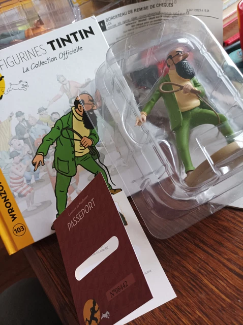 FIGURINE TINTIN N° 103 WRONZOFF