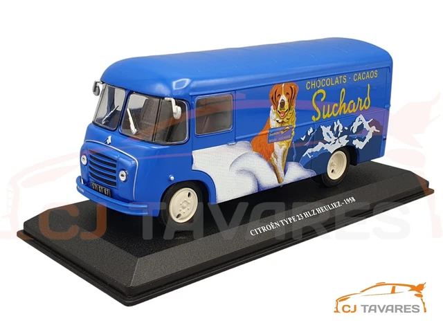 CITROEN TYPE 23 HLZ Heuliez 1958 Chocolats Suchard / 1/43 Altaya Ixo