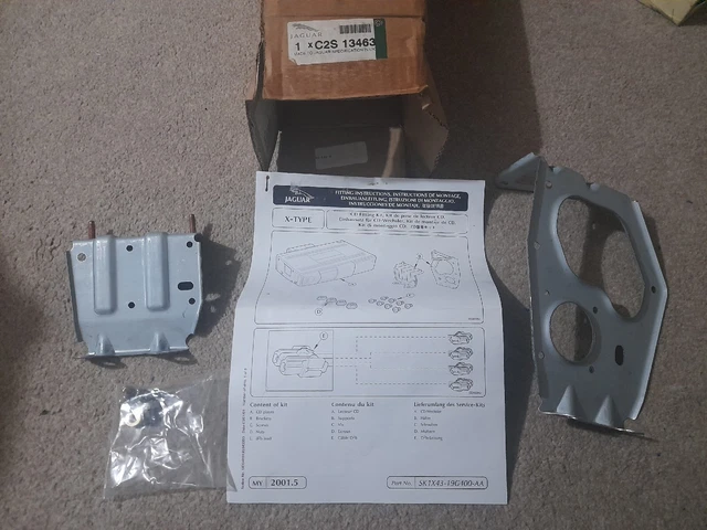 NEU NOS ORIGINAL Jaguar XType Cd Kofferraum Auto Wechsel Einbausatz