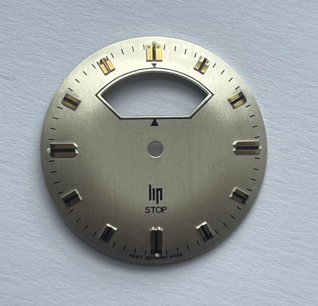 Cadran De Montre Vintage LIP STOP 'Parking' - Couleur Gris - Occasion