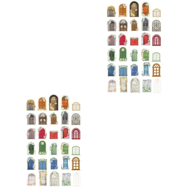 12 Sets paper for scrapbooking DIY Material Papiere Altes Notizbuchpapier Aufk