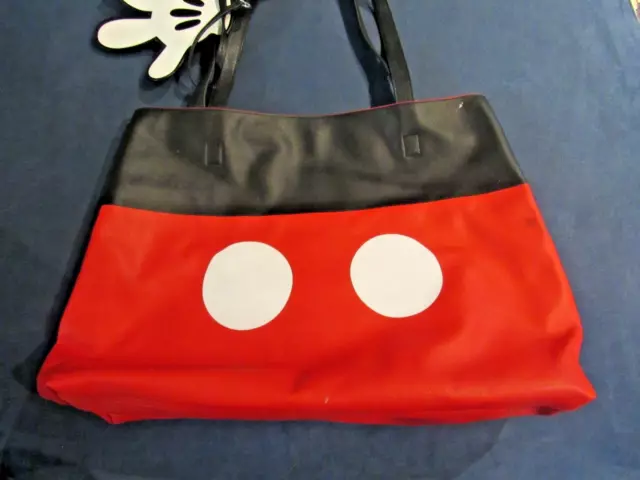 DISNEY PARKS MICKEY/MINNIE Mouse REVERSIBLE TOTE BAG With Coin Purse ...