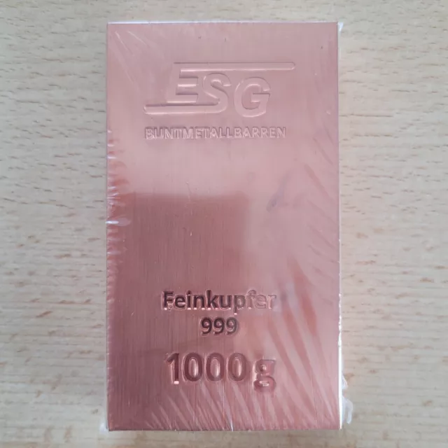 Feinkupfer 999 ESG 1kg