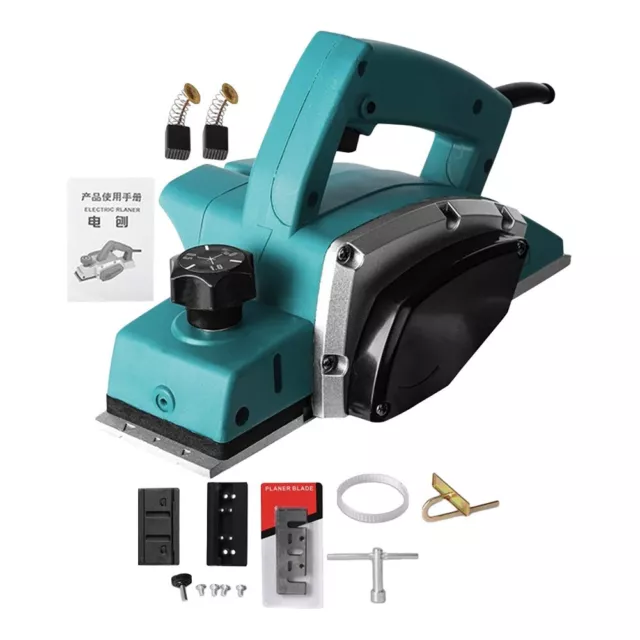 Electric Planing Machine Cordless Handheld Woodworking Tool for DIY Woodwork