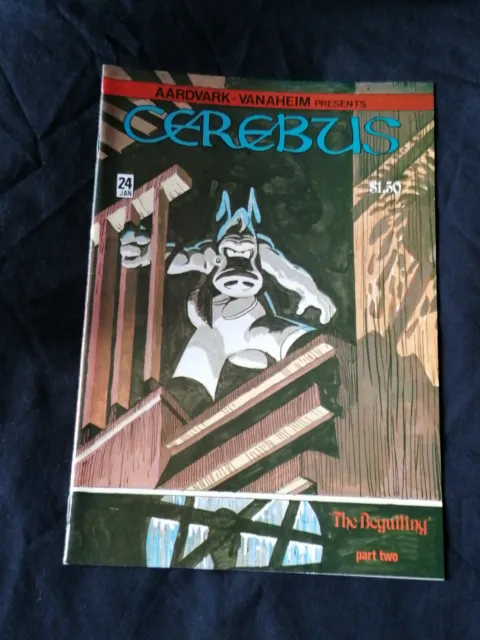 Cerebus #24 - Aardvark Vanaheim Comic - January 1981 - Based on The Beguiled