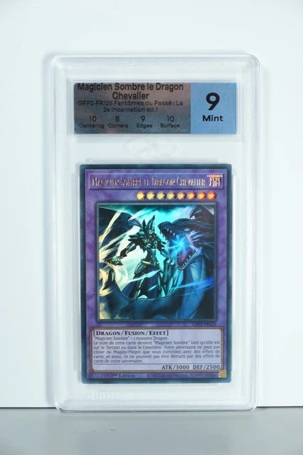 Yugioh Dragoness The Wicked Knight LOB-086 1ère édition PSA 9 – MINT – Extrêmement Rare