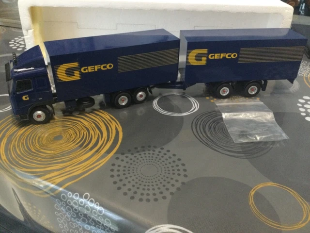 Camion Ford Semi-remorque Gefco Rietze LE2754 - HO 1/87 - Rietze 00204 (occasion)