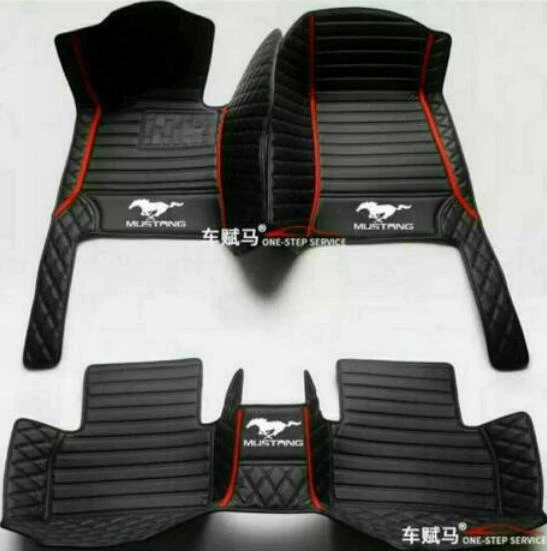 FOR FORD MUSTANG Coupe Convertible 20052023 Car Floor Mats Luxury