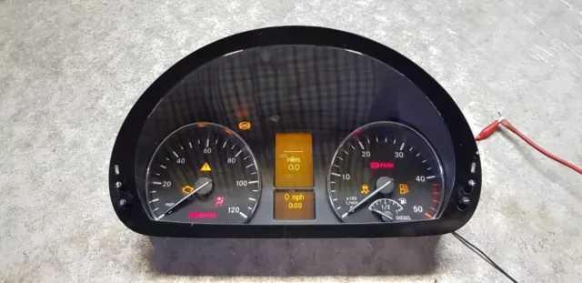 Mercedes Sprinter W906 Kombiinstrument Tachometer Speedometer reparatur repair