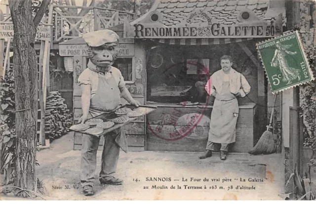 95 - SANNOIS -  SAN26157 - Le Four du Vrai père "La Galette" au Moulin de la T