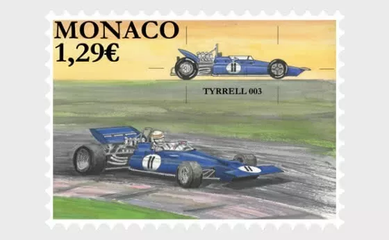 MONACO 2024 RACE cars sport formula one TYRELL 003 Legendary cars 1v