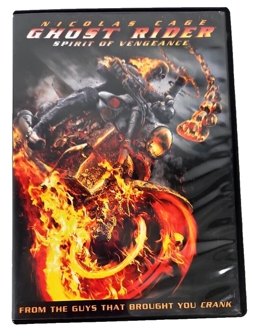 GHOST RIDER: SPIRIT Of Vengeance DVD Video Movie Nicolas Cage Violante ...