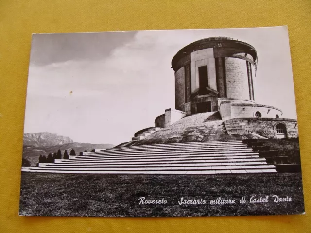 (FG.RR141) ROVERETO - SACRARIO MILITARE DI CASTEL DANTE (vg 1966, ed.Giovannini)