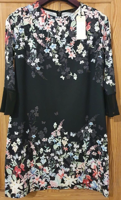 Lipsy kia border hot sale print shift dress