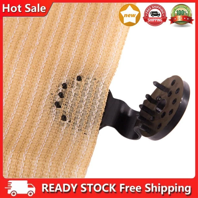 Shading Net Clip Home Fence Greenhouse Sunshade Anti-bird Net Clamp (20pcs)