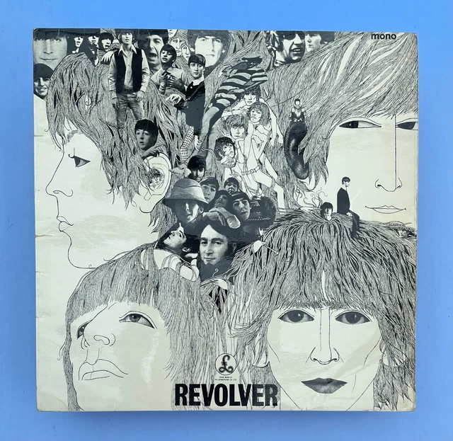 THE BEATLES &REVOLVER& PMC 7009 UK 1966 PRESSING 605-2 /606-2 MONO 1st ...