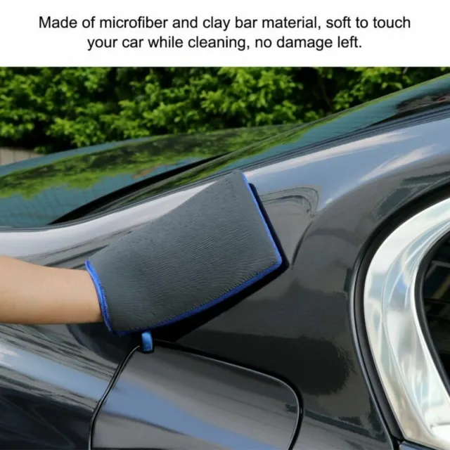 Reusable Car Clay Mitt Washing Glove for Detailing Polish Clay Bar Alternative 3